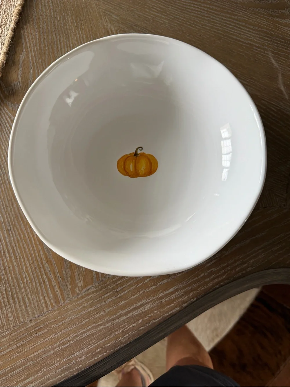 Pumpkin Serving Bowl Williams Sonoma